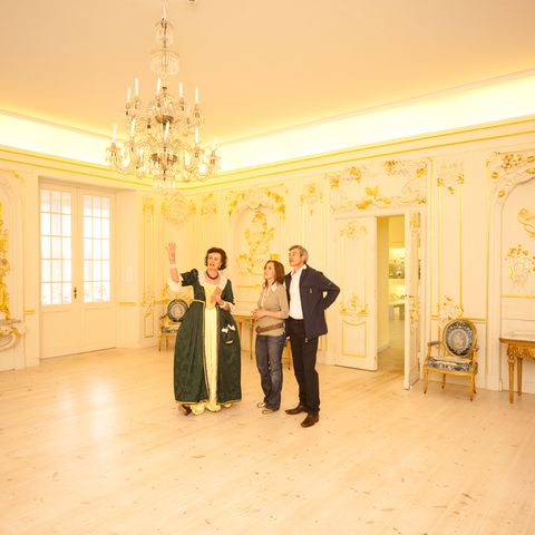 Goldener Saal im Schloss Gottorf in Schleswig