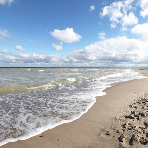 Ostseestrand in Damp