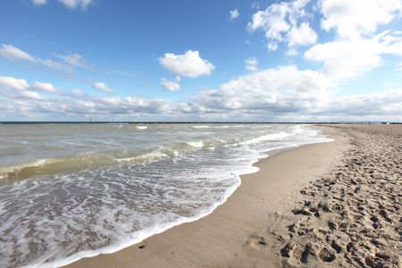 Ostseestrand in Damp