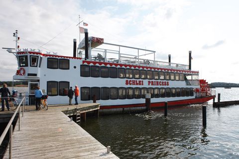 Schlei Princess am Stadthafen Schleswig