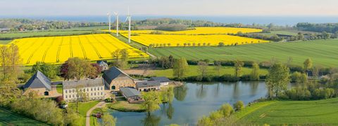 Gut Oestergaard an der Geltinger Bucht