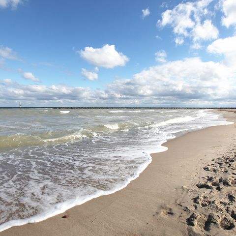 Ostseestrand in Damp