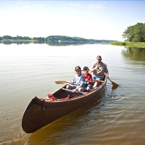 Kanufahren auf der Schlei