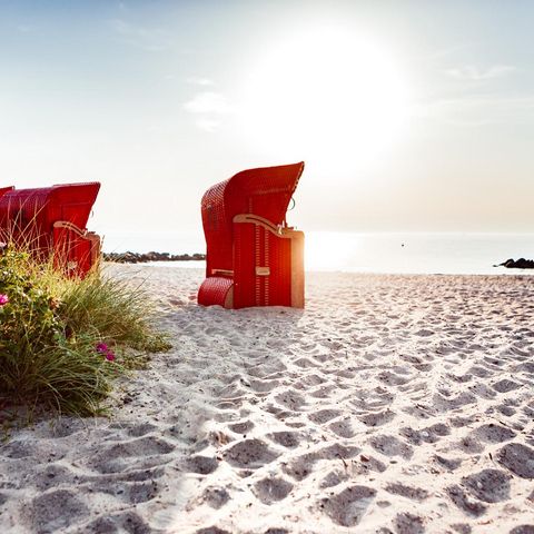 Schönhagen Strandkörbe am Strand