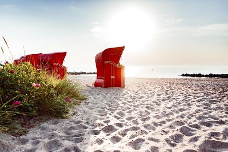 Schönhagen Strandkörbe am Strand