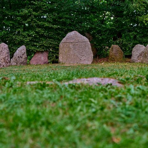 Guly Thingplatz Stoltebüll Steinkreis mit Runen