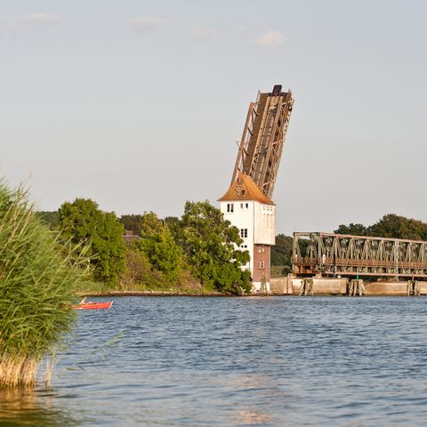 Schleibrücke in Lindaunis