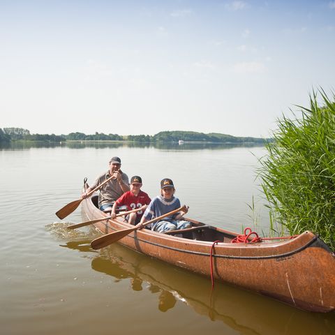 Kanufahren in Lindaunis