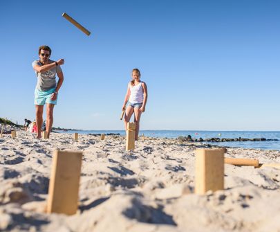 Ostseestrand in Pottloch an der Geltinger Bucht
