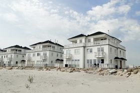 Ferienhäuser am Ostseestrand
