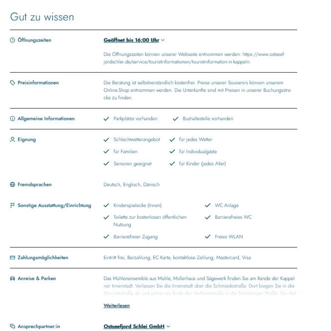 Online-Marketing-Anzeige bei der Ostseefjord Schlei GmbH buchen