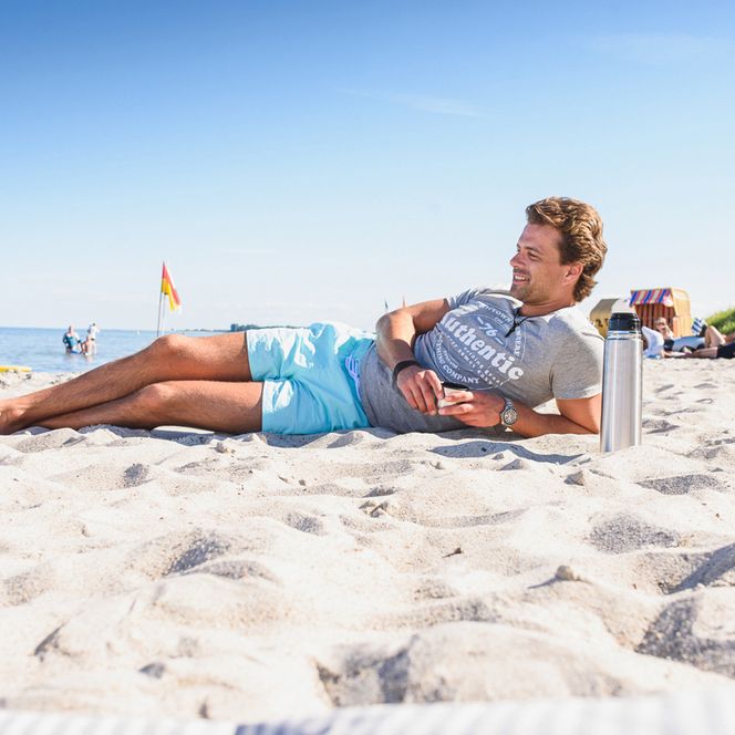 Strand in Pottloch an der Geltinger Bucht