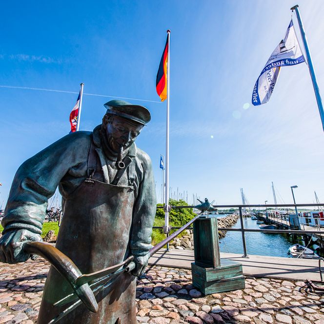 Denkmal des Peter Aal in Maasholm