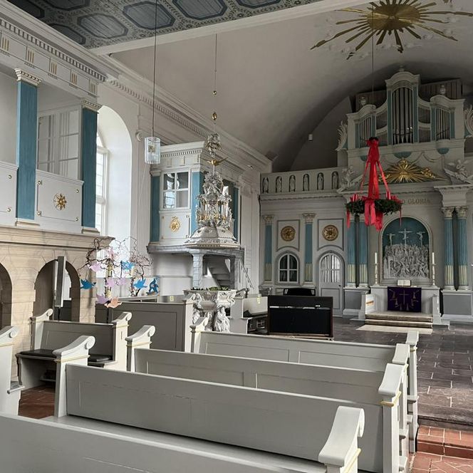 Gelting Kirche von innen