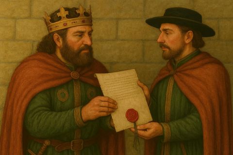 Schleijunker erhalten Fischereiprivilegien zurück KI-gemalt