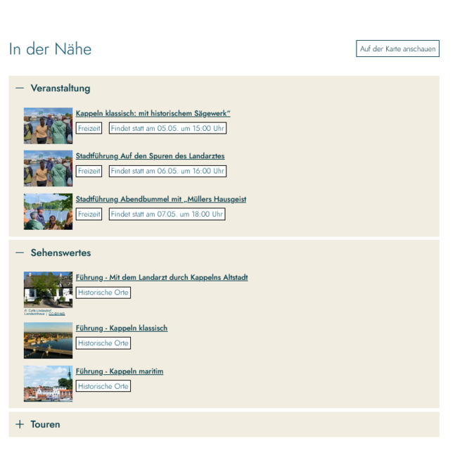 Online-Marketing-Anzeige bei der Ostseefjord Schlei GmbH buchen